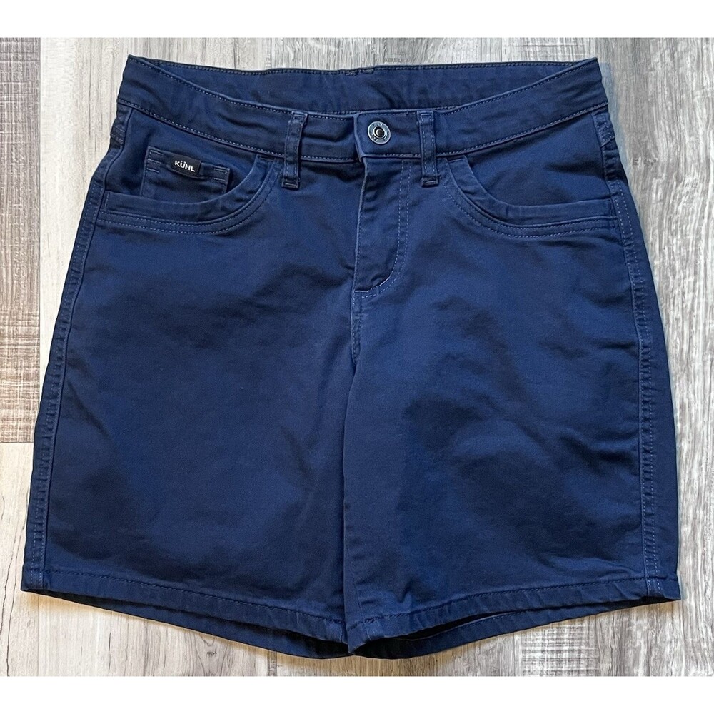 Kuhl Born in The Mountains Women’s Hiking Shorts Navy Blue Outdoor Size 6
